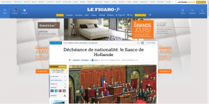 Le Figaro sans plugins chargé